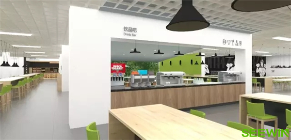 學校餐廳家具